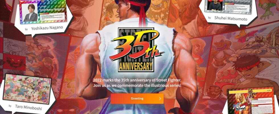 Street Fighter 35th anniversary