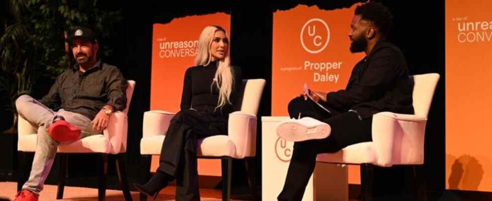 Kim Kardashian et Scott Budnick parlent de justice pénale et de narration au sommet Propper Daley
