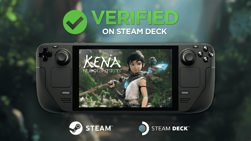 Kena est vérifiée sur Steam Deck