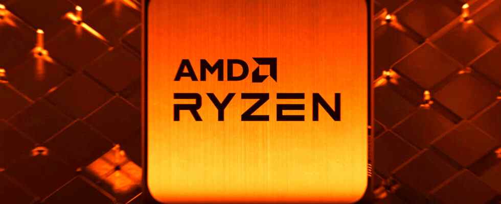 La référence du processeur AMD Ryzen 5 7600X indique des températures élevées