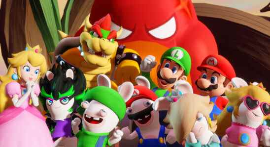 Le gameplay de Mario + Rabbids Sparks of Hope 'Wiggler Boss Fight', le DLC post-lancement inclut le nouveau héros Rayman