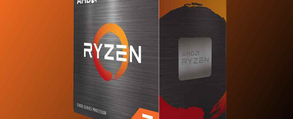 Le processeur de jeu AMD Ryzen 7 5800X est jusqu'à 43 % moins cher