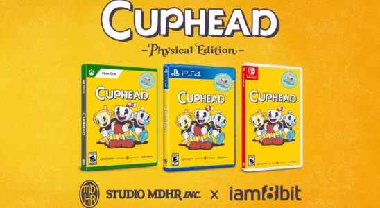 L'édition physique de Cuphead annoncée pour PS4, Xbox One et Switch, comprend le DLC "The Delicious Last Course"