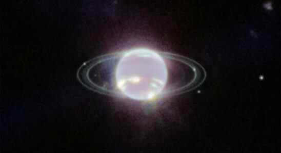 Les anneaux insaisissables de Neptune capturés par le télescope James Webb