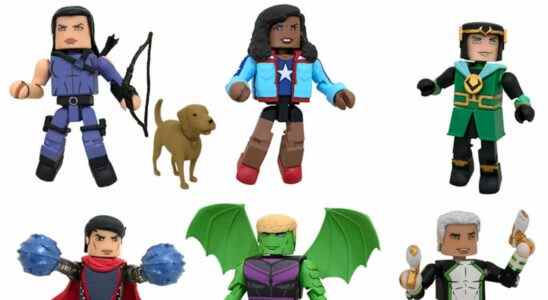 Les jeunes vengeurs de Marvel recréés sous forme d'adorables figurines Minimates