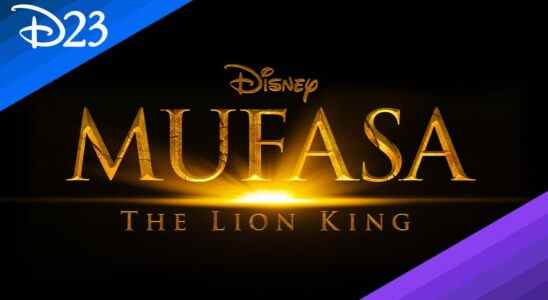 Mufasa : Le Roi Lion annoncé à J23