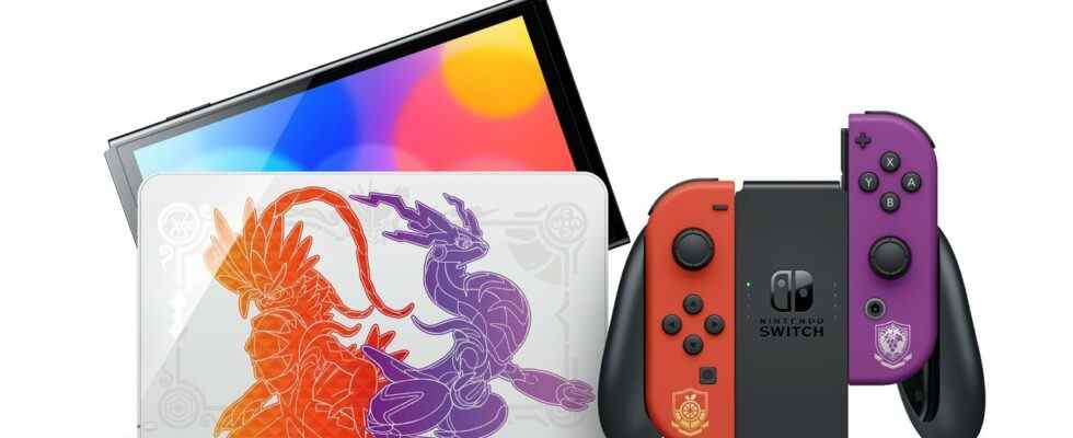Nintendo révèle un commutateur OLED coloré sur le thème des Pokémon