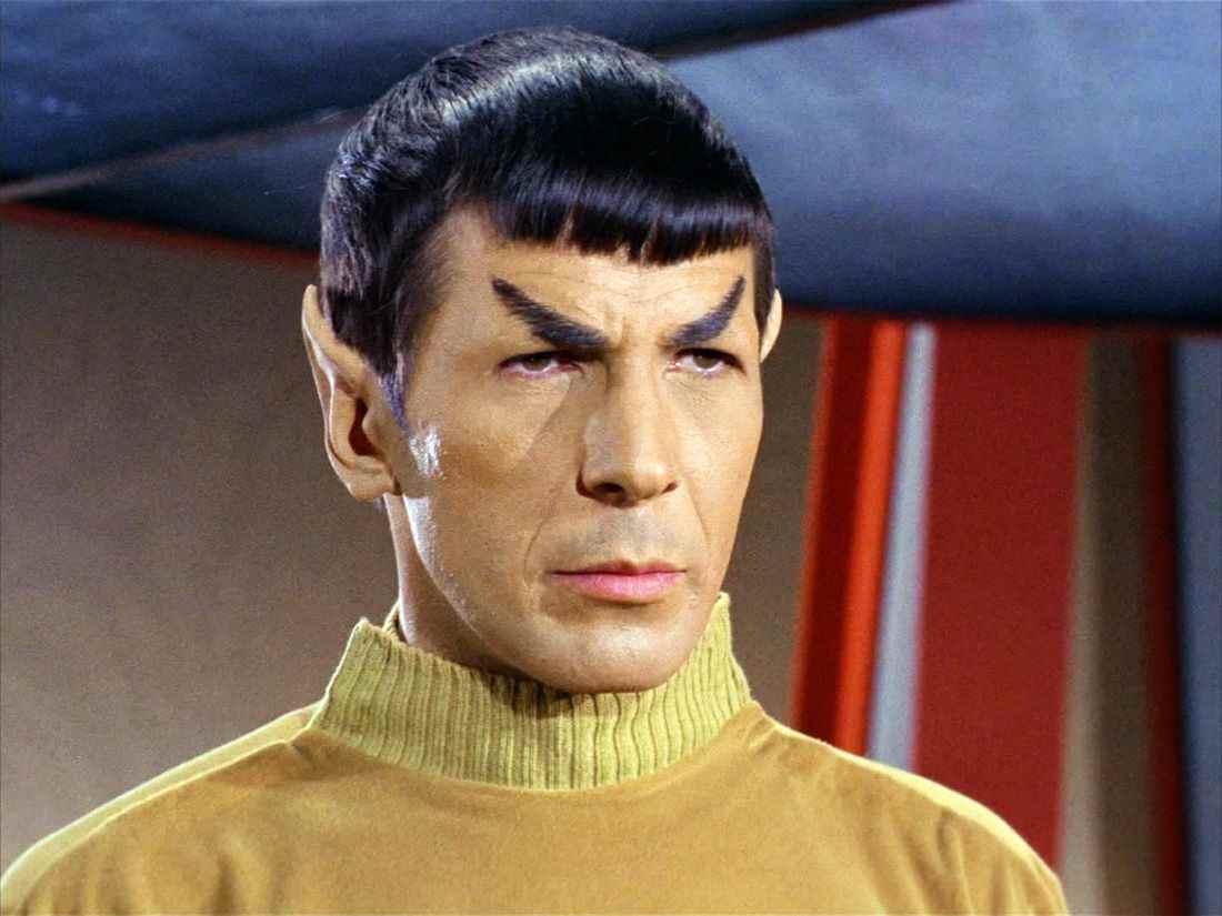 Leonard Nimoy dans le rôle de Spock dans Star Trek : la série originale