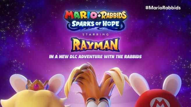 Mario Les Lapins Crétins Étincelles d'Espoir Rayman