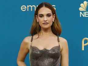Lily James - 74e Emmys - Los Angeles - 12 septembre 2022 - Getty