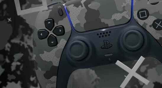 Sony dévoile une nouvelle collection PlayStation 5 camouflage grise
