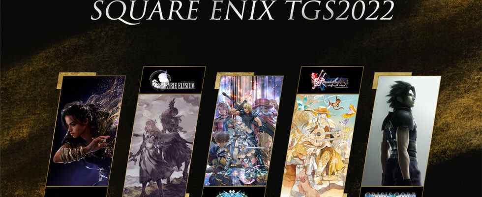 Square Enix annonce la programmation et le calendrier du TGS 2022