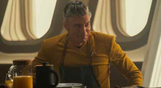 Anson Mount as Captain Pike on Paramount+
