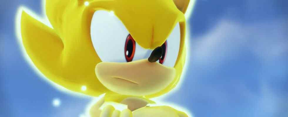 Super Sonic brille dans la nouvelle bande-annonce de Sonic Frontiers