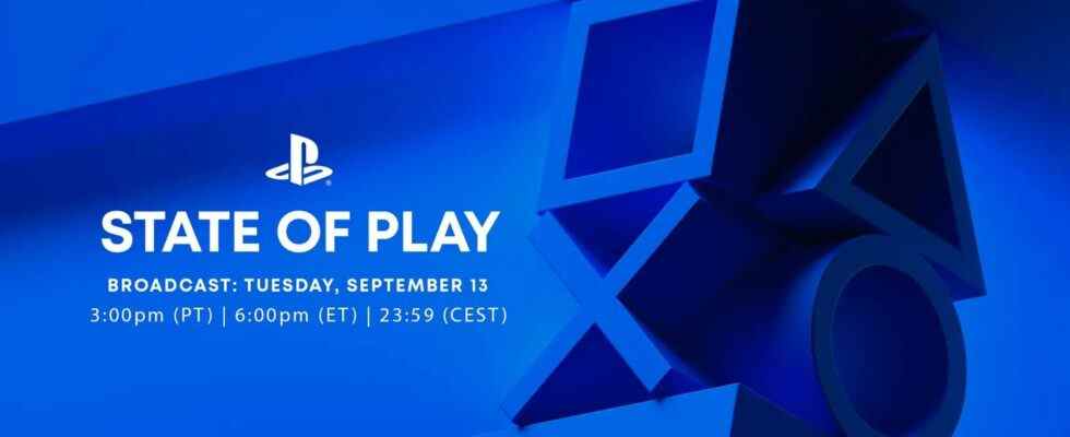 Surprise, Sony State of Play returns on September 13