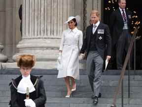 Le prince Harry et la princesse Meghan, duc et duchesse de Sussex.