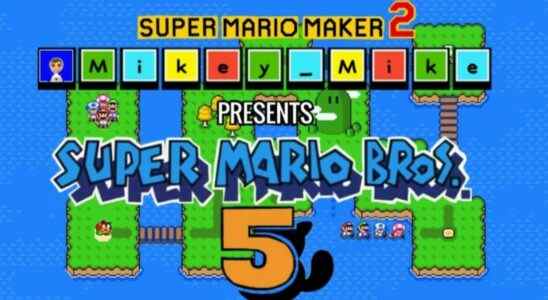 Un fan utilise Super Mario Maker 2 pour créer un Mario "classique" complet