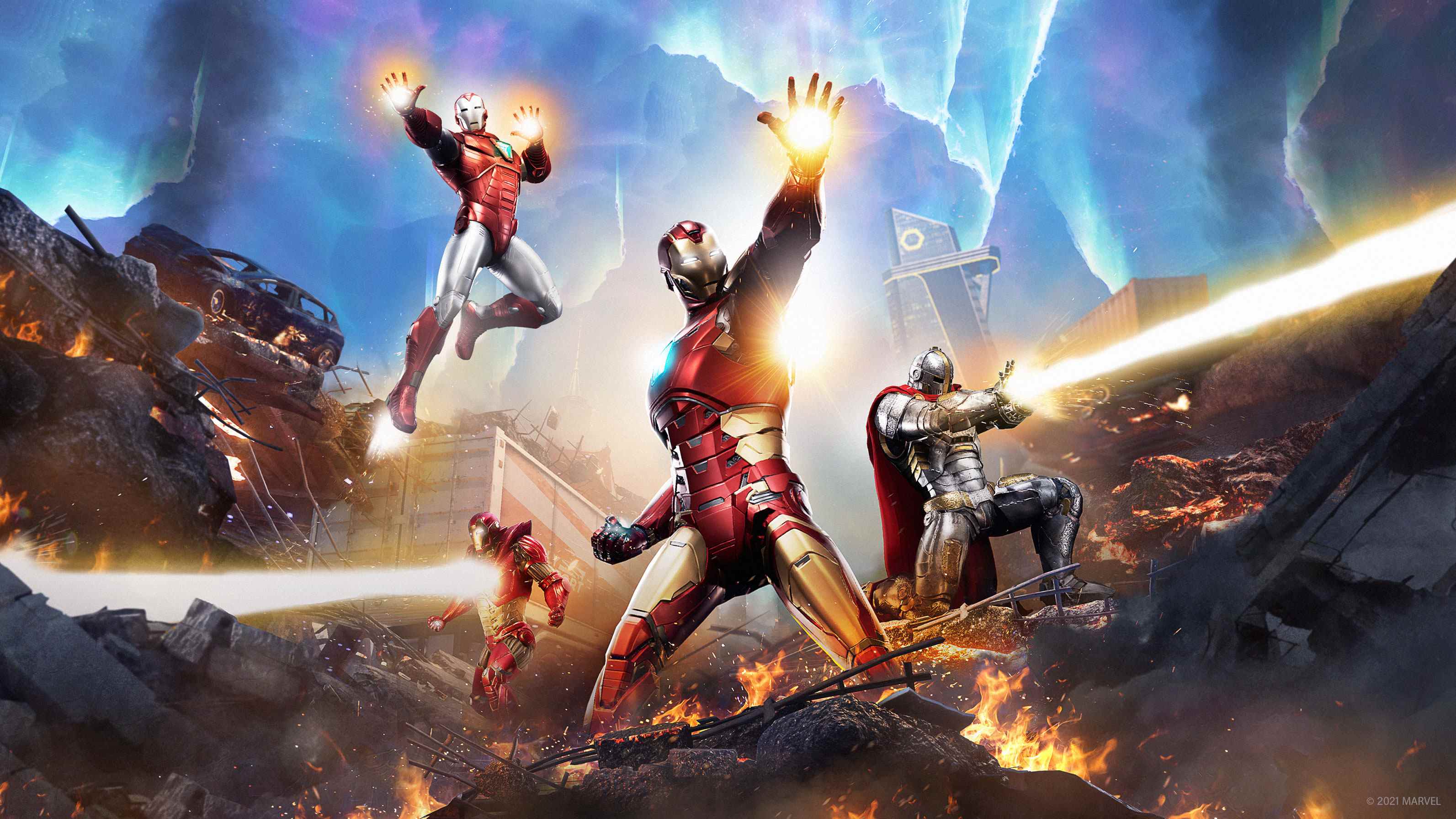 Armure d'Iron Man des Avengers de Marvel