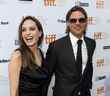 Brad Pitt et Angelina Jolie vus au Festival du film de Toronto 2011.  