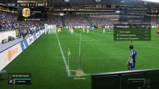 Revue FIFA 23 : Prendre un corner en quelques instants