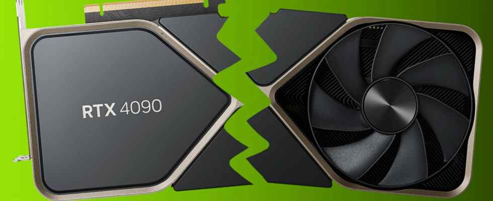 Le GPU Nvidia GeForce RTX 4090 est réduit de moitié pour la science