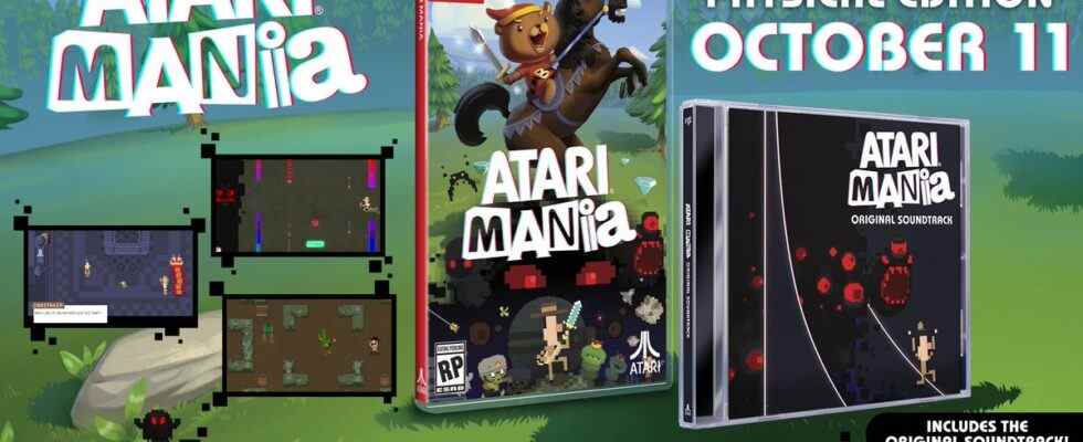 Atari Mania sort en version physique sur Nintendo Switch