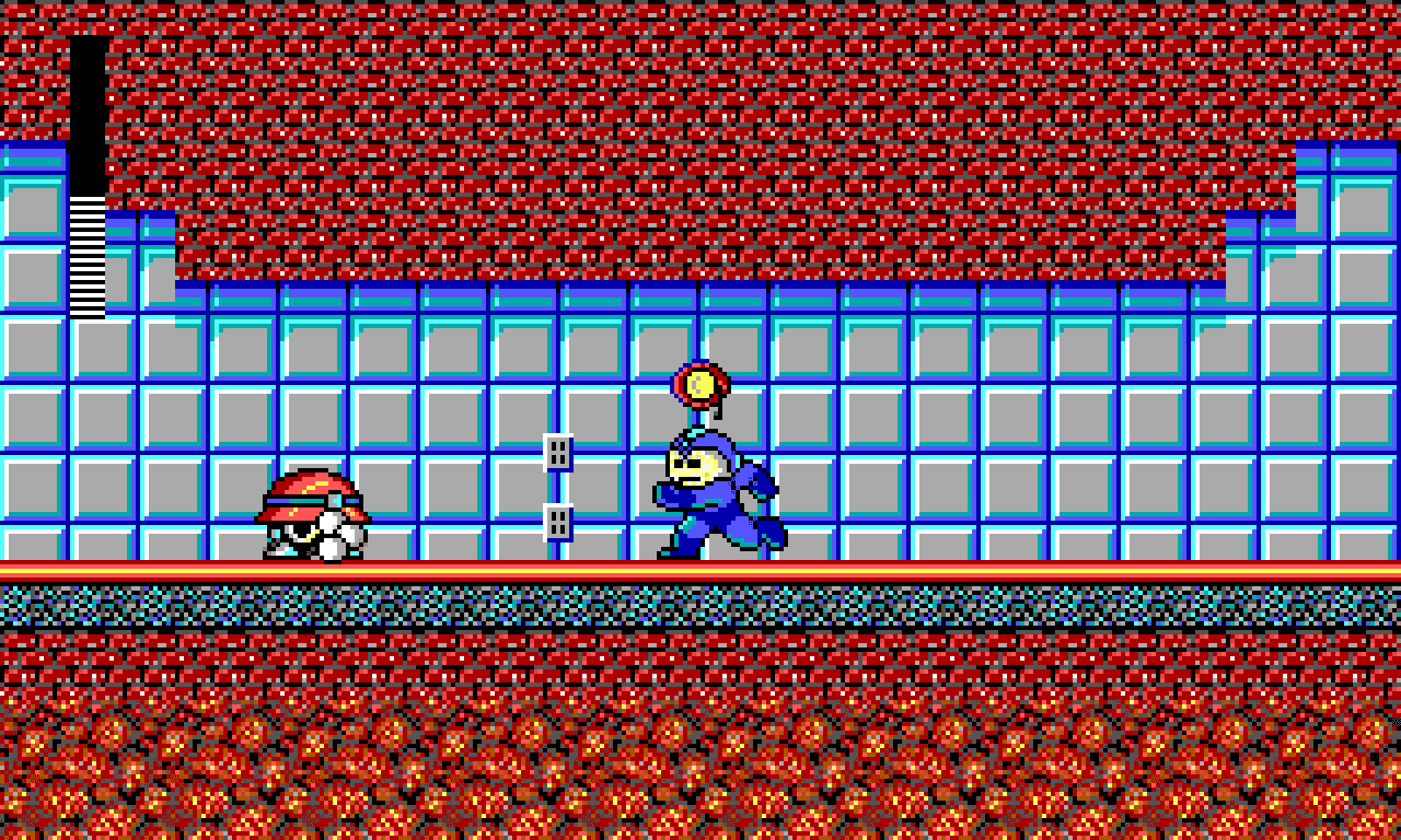 Mega Man pour DOS Métal