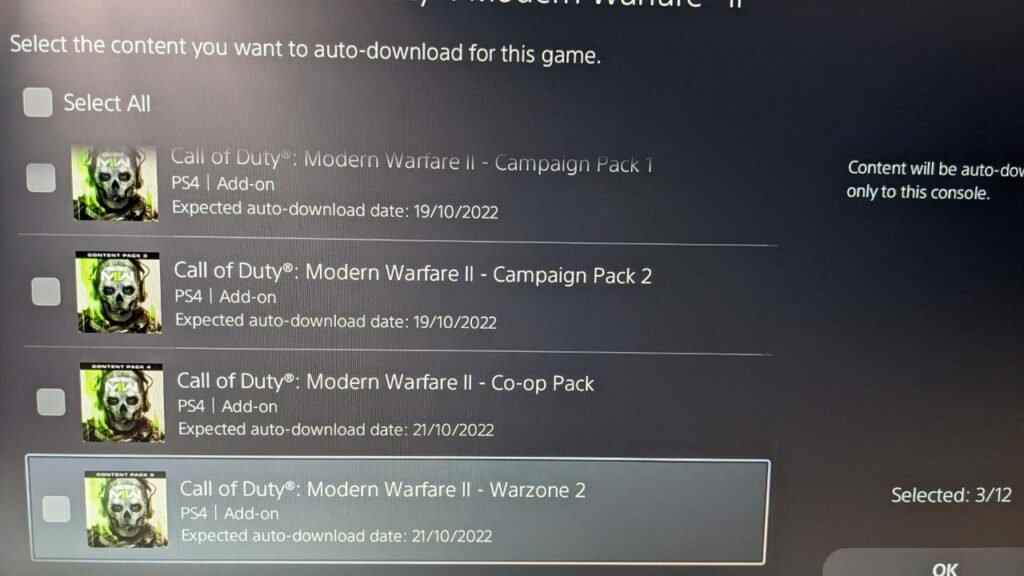 Warzone 2 sur PS4 nécessitera le lancement de l'ensemble de Modern Warfare. 