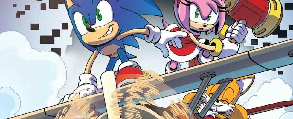 Sonic Frontiers pour obtenir une bande dessinée préquelle numérique parallèlement à l'animation
