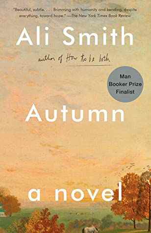 Un graphique de la couverture de Autumn par Ali Smith