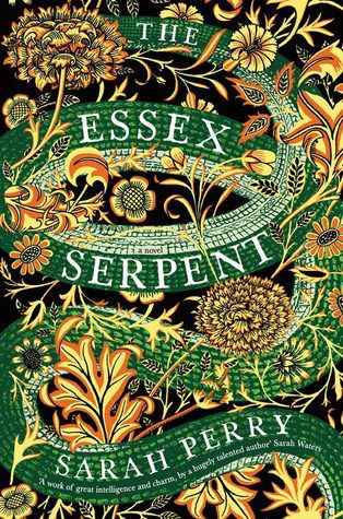 Un graphique de la couverture de The Essex Serpent
