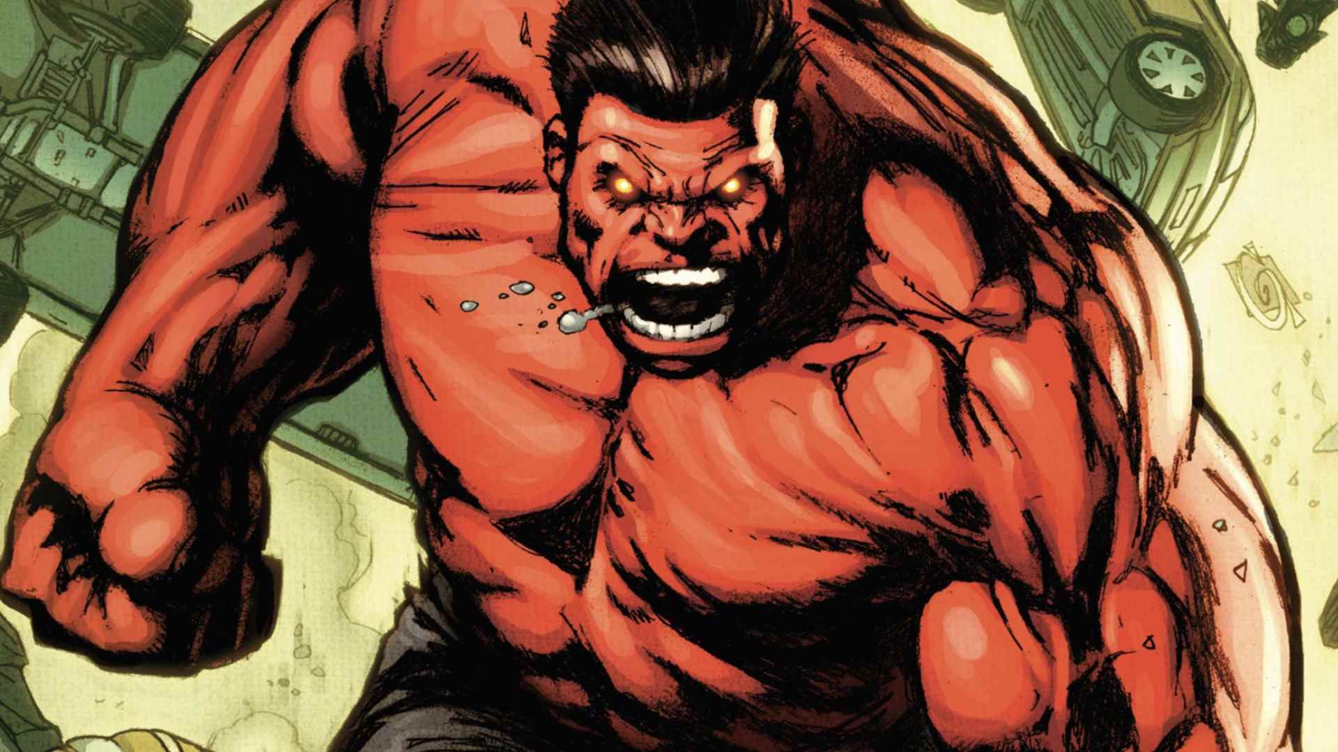 Hulk rouge dans Marvel Comics