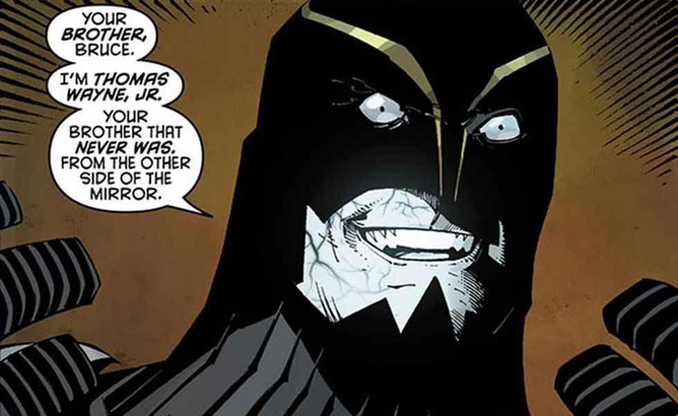 Dessin de Greg Capullo du Batman #10 de 2012