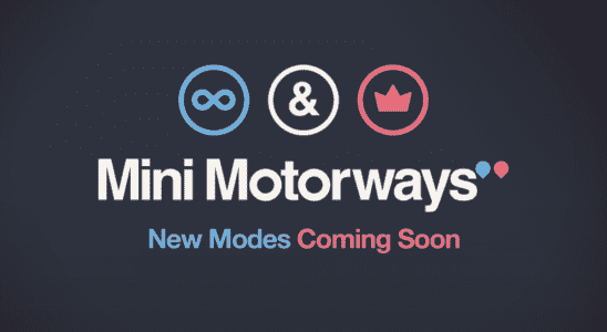 Mini Motorways annonce la mise à jour Endless & Expert