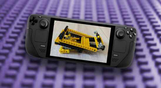 Ce support Lego Steam Deck donne du fil à retordre à l'impression 3D