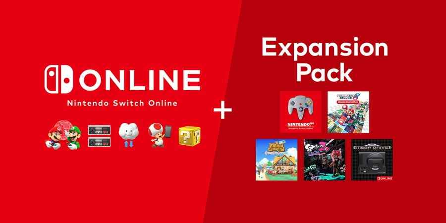 Nintendo Switch Online + pack d'extension