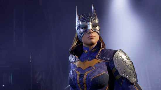 Gotham Knights - Batgirl s'habille en chevalier médiéval