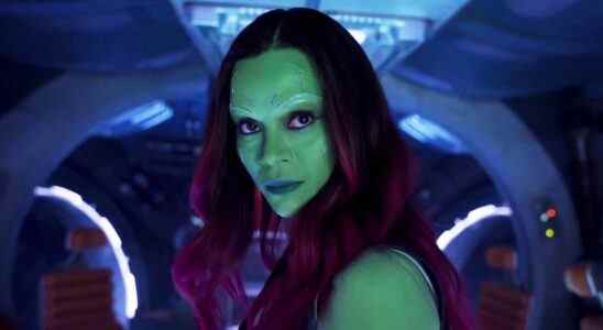 La star des Gardiens de la Galaxie 3, Zoe Saldaña, taquine le « doux départ » en tant que Gamora