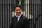 Le Premier ministre canadien, Justin Trudeau, arrive au 10 Downing Street pour rencontrer la Première ministre britannique Liz Truss le 18 septembre 2022 à Londres, en Angleterre. 