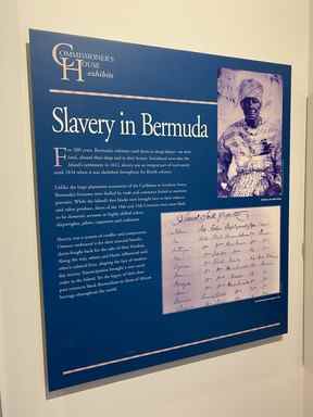 L'histoire nationale de l'esclavage est racontée au Musée national des Bermudes.  CYNTHIA MCLEOD/SOLEIL DE TORONTO