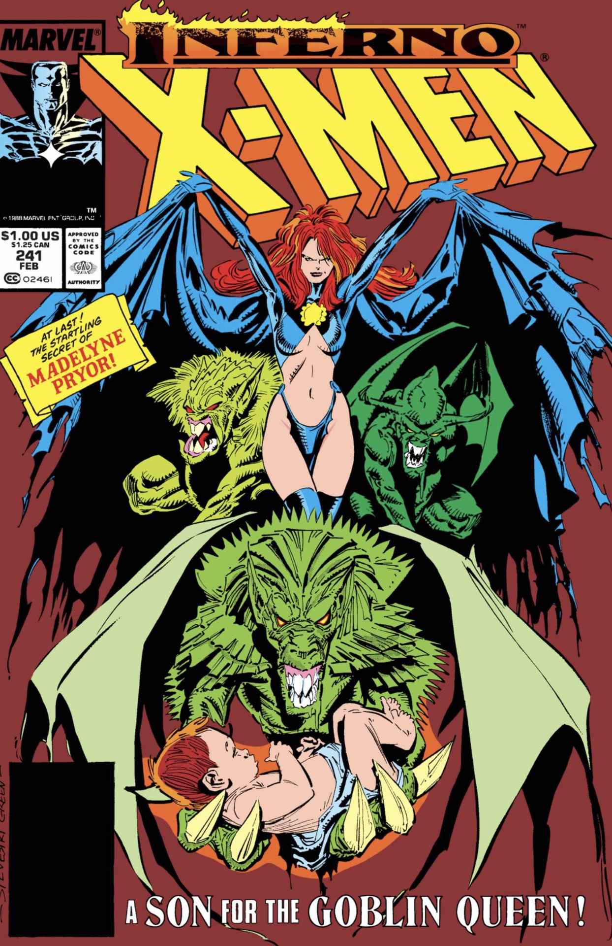Couverture Uncanny X-Men #241
