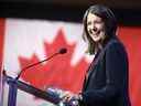 la nouvelle première ministre de l'Alberta, Danielle Smith. 