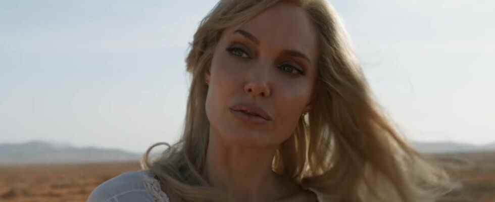 Angelina Jolie Eternals trailer screenshot