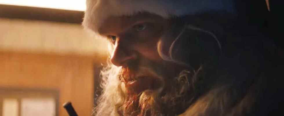 Bande-annonce du film Violent Night Drops de David Harbour sur le Père Noël et la réponse est de nombreux tweets sur la soif