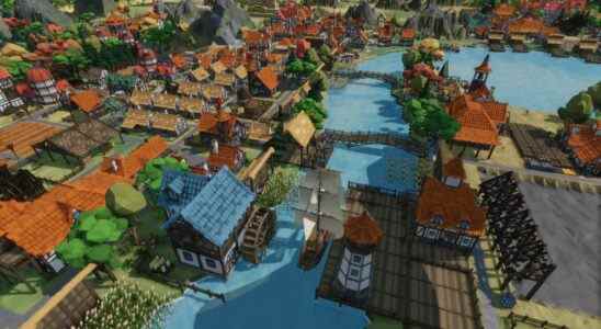 Village in a city building game