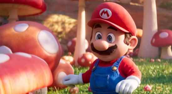 Cette édition de fan de Mario Movie est un clin d'œil à la conception originale du personnage.