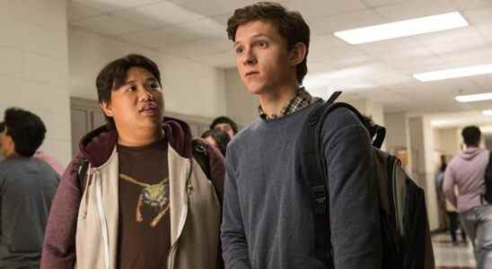 Jacob Batalon and Tom Holland in Spider-Man: Homecoming