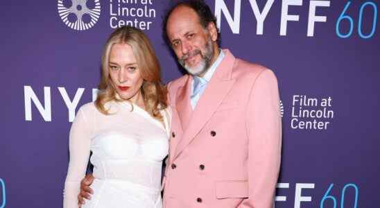 NEW YORK, NEW YORK - OCTOBER 06: Chloë Sevigny and Luca Guadagnino attend the "Bones and All" red carpet event during the 60th New York Film Festival at Alice Tully Hall, Lincoln Center on October 06, 2022 in New York City. (Photo by Arturo Holmes/Getty Images for FLC)