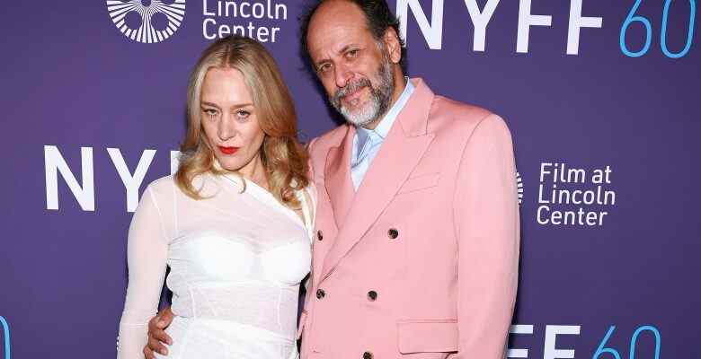 NEW YORK, NEW YORK - OCTOBER 06: Chloë Sevigny and Luca Guadagnino attend the "Bones and All" red carpet event during the 60th New York Film Festival at Alice Tully Hall, Lincoln Center on October 06, 2022 in New York City. (Photo by Arturo Holmes/Getty Images for FLC)