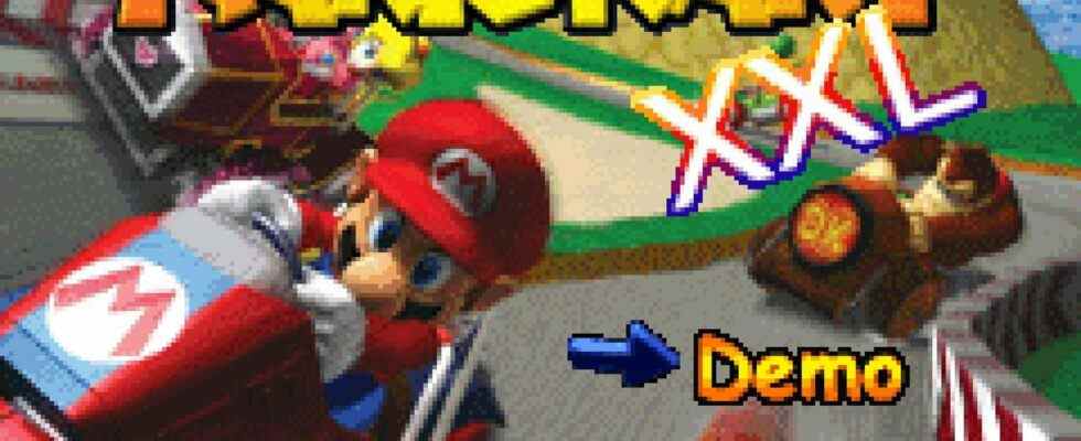 Démo technique inédite de Mario Kart XXL pour Game Boy Advance Surfaces en ligne
